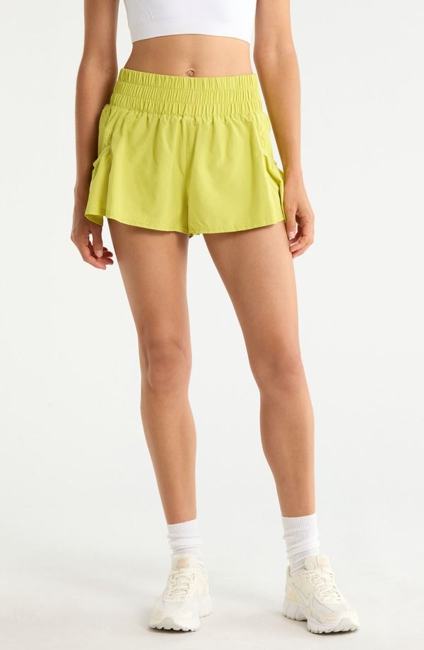フリーピープル レディース ボトムス ハーフパンツ・ショーツ ショートパンツ Free People FP Movement Get Your Flirt On Shorts HONEYDEW 8,610円