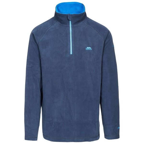 トレスパス メンズ アウター パーカー・スウェット フリース Trespass Blackford Microfleece Navy ネイビー