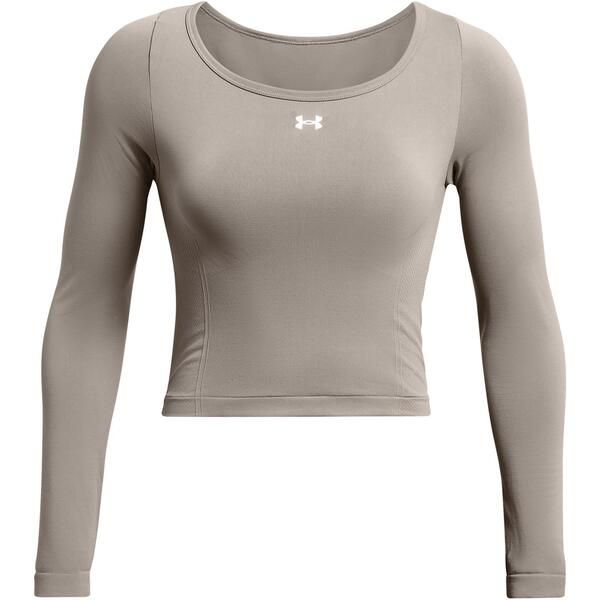 アンダーアーマー レディース トップス Tシャツ Under Armour Womens Vanish Seamless Long Sleeve TShirt Gray グレー