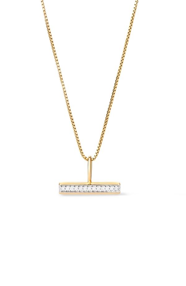 アナルイサ レディース アクセサリー ネックレス・チョーカー レース Ana Luisa Solid Yellow Gold Diamond Toggle Charm Necklace Gold ゴー 91,740円
