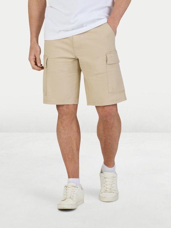 ライジングブル メンズ ボトムス カジュアルパンツ Raging Bull Relaxed Cargo Short Big Tan タン