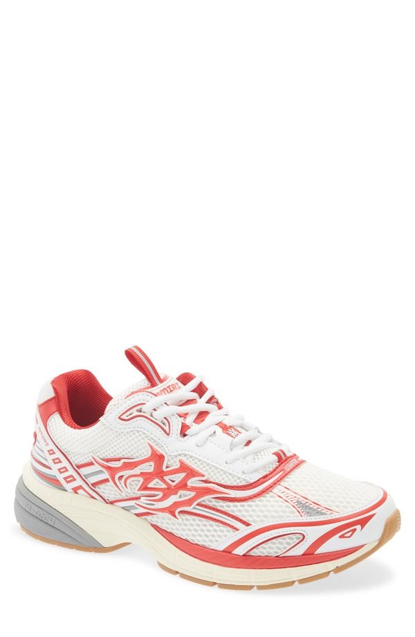 アミリ メンズ シューズ スニーカー AMIRI MTech Sneaker Men WHITE RED ホワイト 105,400円