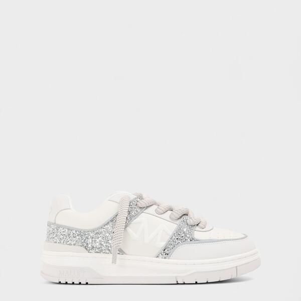 マレット メンズ シューズ スニーカー Mallet Mens Clayton LowTop Trainers Grey Spark グレー