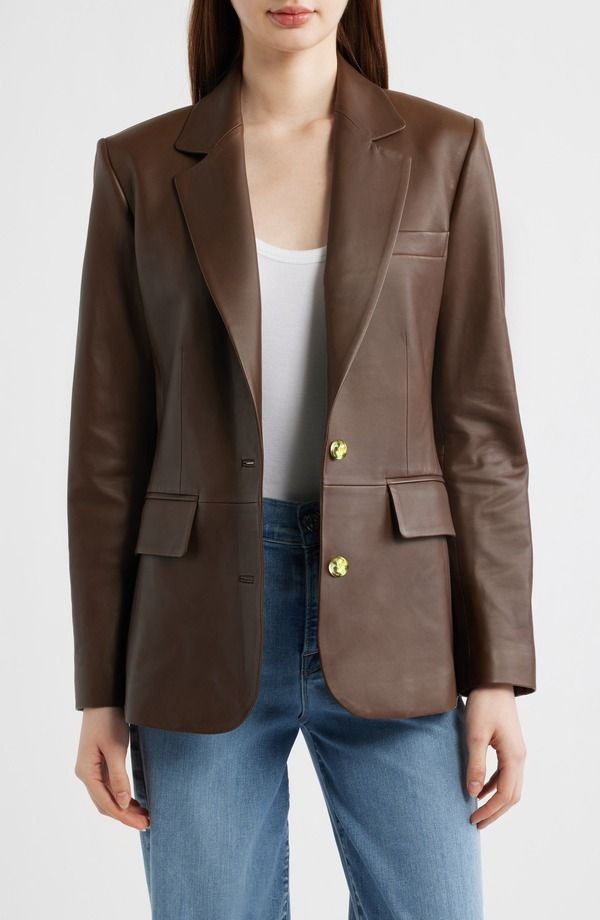 ラグアンドボーン レディース アウター ジャケット・ブルゾン レザー rag bone Archer Leather Jacket BROWN ブラウン