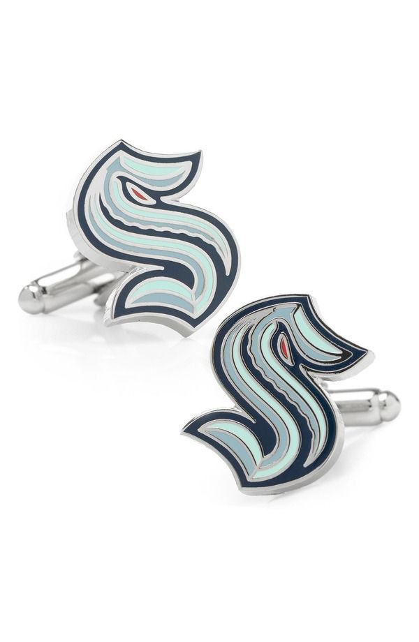 カフリンク メンズ アクセサリー カフスボタン Cufflinks Inc Seattle Kraken Cuff Links TURQUOISE ターコイズ 20,790円