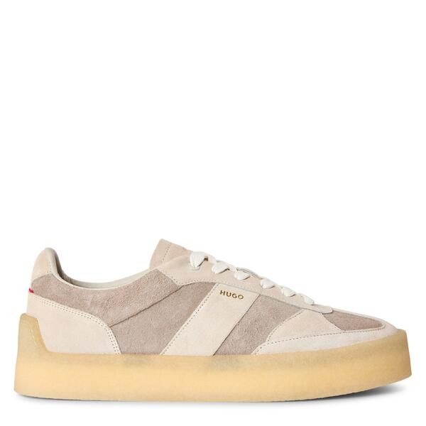 フューゴ メンズ シューズ スニーカー Hugo Mens LowTop Trainers Light Grey 053 グレー 49,680円
