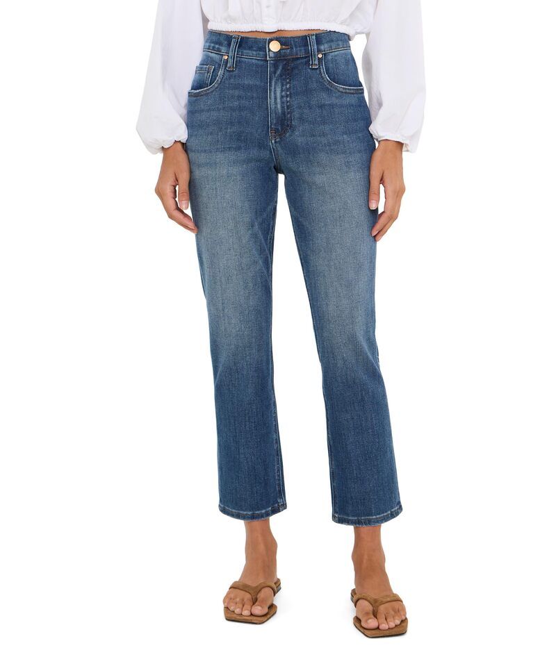 カットフロムザクロス レディース ボトムス デニムパンツ ストレート プチ Kut From The Kloth Petite Blair HighRise Fab New Straight Leg