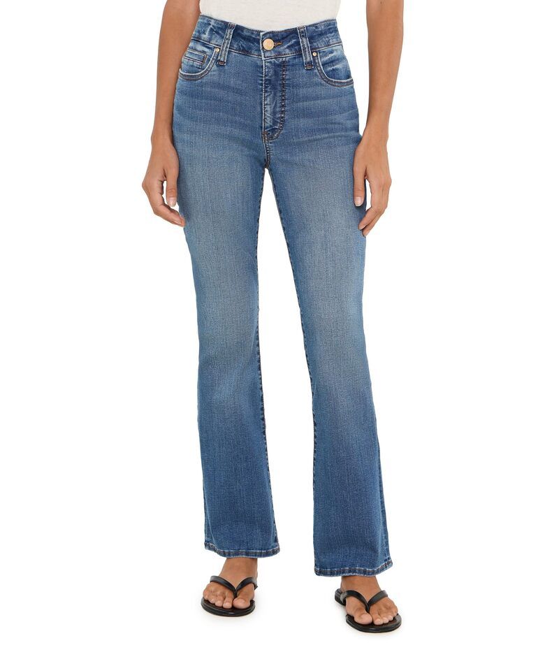 カットフロムザクロス レディース ボトムス デニムパンツ ブーツカット プチ ブーツ Kut From The Kloth Petite Natalie HighRise Fab Bootcut in