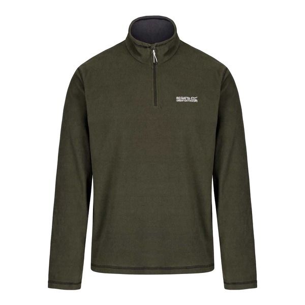レガッタ メンズ アウター パーカー・スウェット ハーフジップ フリース Regatta Great Outdoors Thompson Half Zip Fleece Top Dar khaki カ