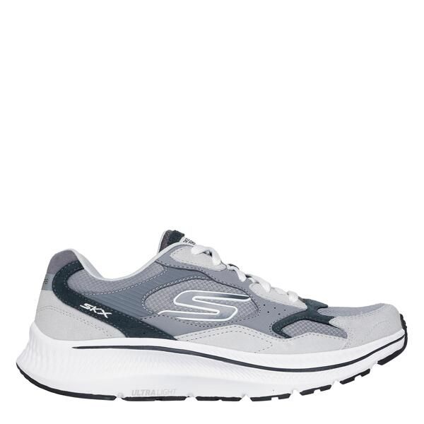 スケッチャーズ メンズ シューズ スニーカー Skechers GO RUN Consistent 20 Retro Runner Mens Trainers Grey Leather グレー