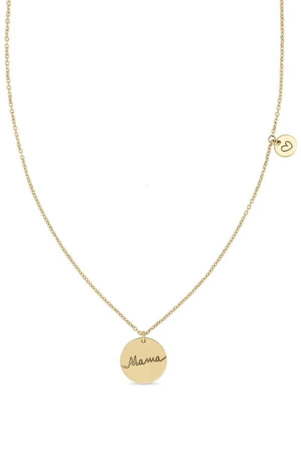 ボニー レヴィ レディース アクセサリー ネックレス・チョーカー レース Bony Levy 14K Gold Mama Disc Pendant Necklace Online Trunk Show