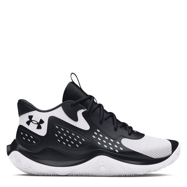 アンダーアーマー メンズ シューズ スニーカー Under Armour UA Jet 23 Basketball Shoes Unisex BlkWhtBlk