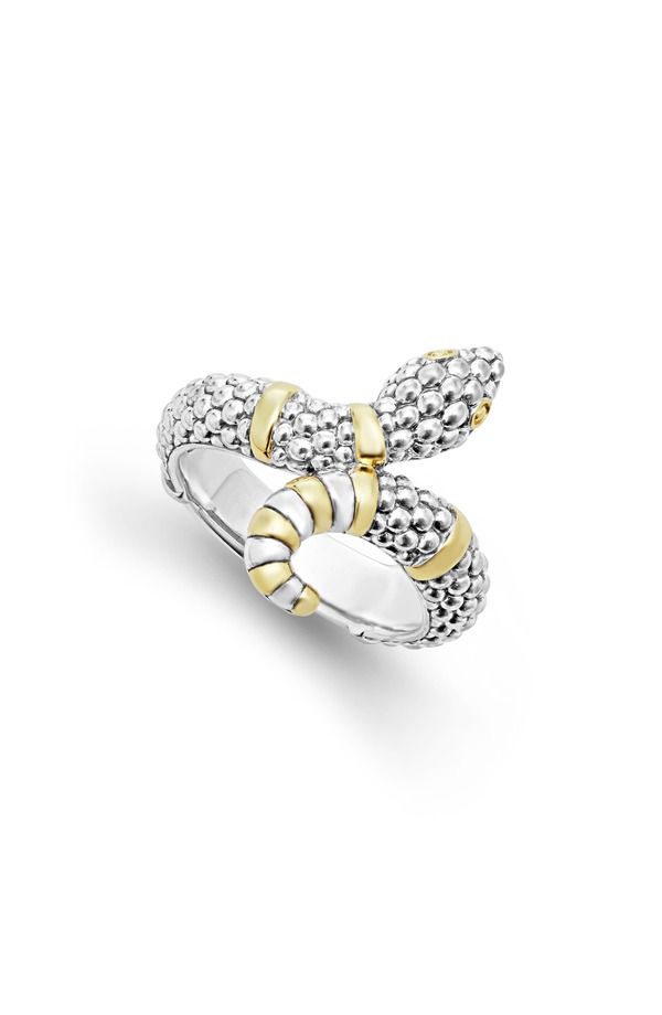 ラゴス レディース アクセサリー 指輪 LAGOS Rare Wonders Serpent Ring SILVER シルバー 118,400円