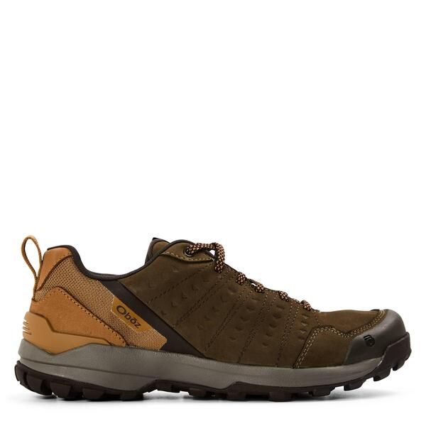 オボズ メンズ シューズ スニーカー レザー Oboz Mensypes Leather Waterproof Hiking Shoes Wood