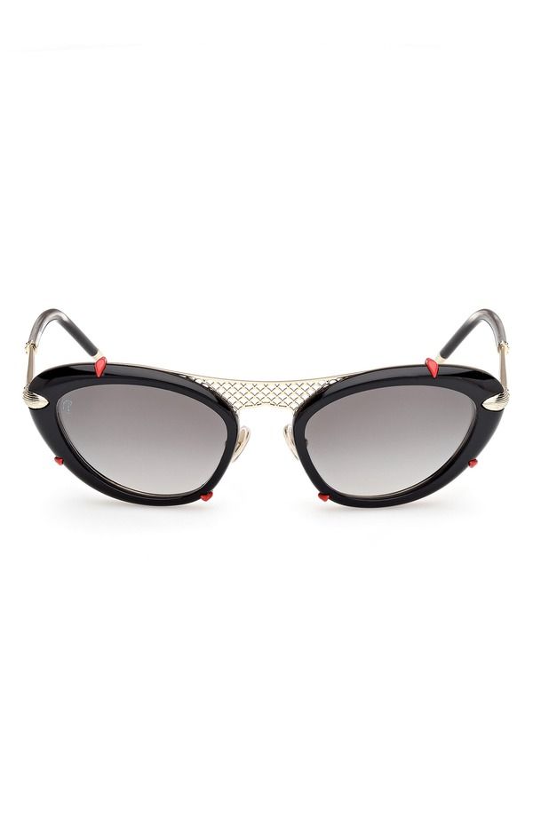 クリスチャン・ルブタン レディース アクセサリー サングラス・アイウェア Christian Louboutin Dolly 54mm Gradient Oval Sunglasses BLACK P