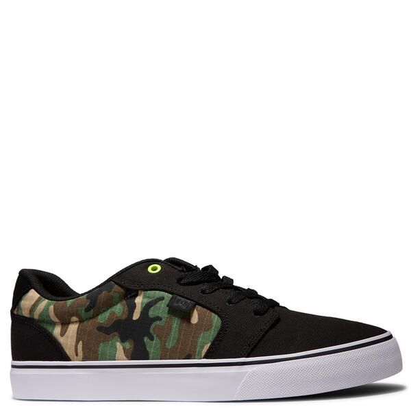 ディーシー メンズ シューズ スニーカー DC Anvil TX SE Menskate Shoes BlackCamo ブラック