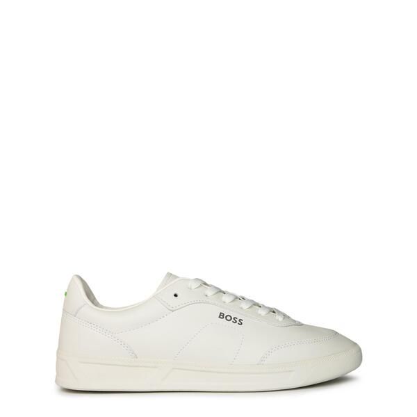 ボス メンズ シューズ スニーカー レザー ロゴ Boss Mens BOSS Leather Trainers with Logo Detail Premium Construction Brand 29,120円