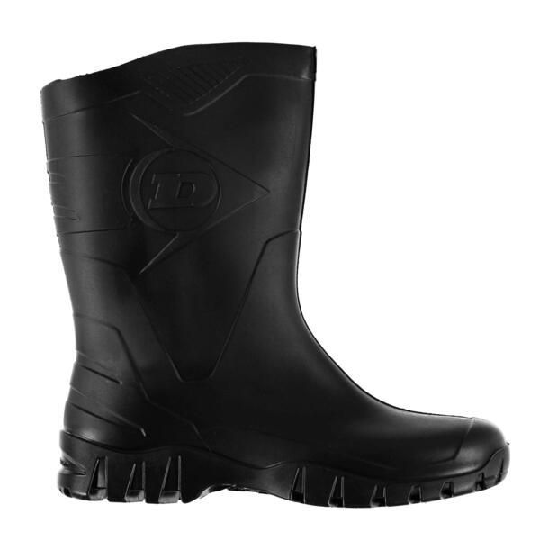 ダンロップ メンズ シューズ ブーツ・レインブーツ Dunlop Mens Half Wellingtons Black ブラック