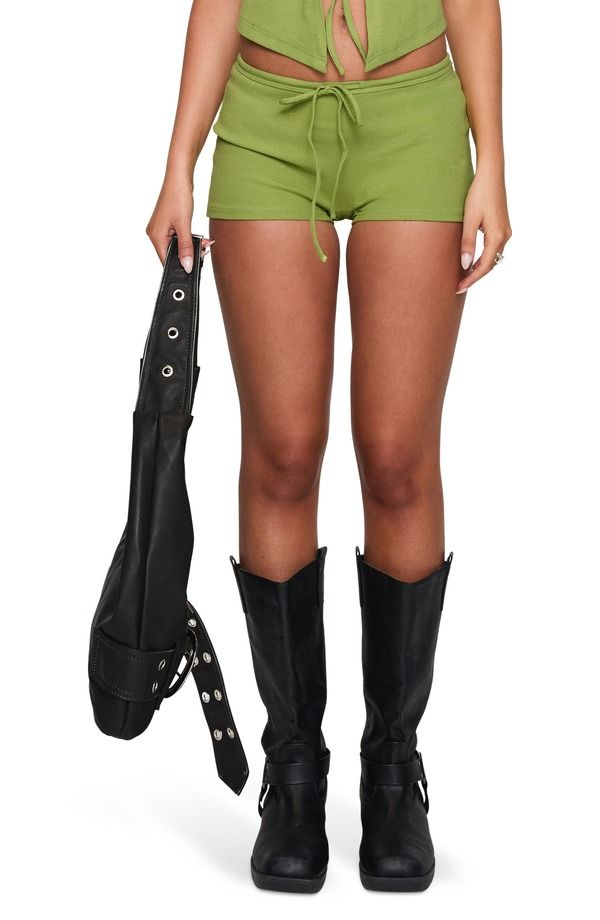 プリンセスポリー レディース ボトムス ハーフパンツ・ショーツ ローライズ ショートパンツ Princess Polly Gracious Low Rise Drawstring Shorts GRE 8,626円