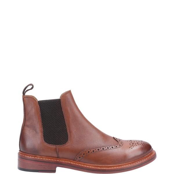 コッツウォルズ メンズ シューズ ブーツ・レインブーツ レザー Cotswold Siddington Leather Goodyear Welt Boot Brown ブラウン