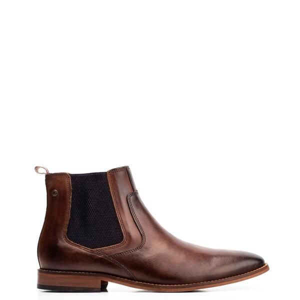 ベースロンドン メンズ シューズ ブーツ・レインブーツ チェルシーブーツ チェルシー Base London Scout Chelsea Boot Brown ブラウン