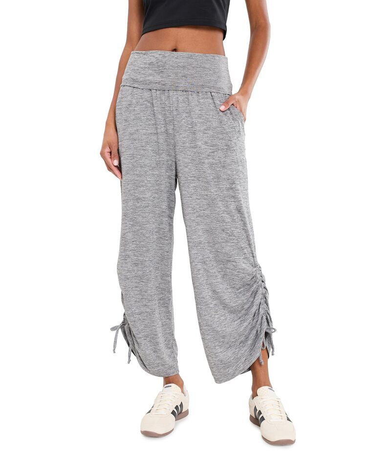 スピリチュアルギャングスタ レディース ボトムス カジュアルパンツ クロップド Spiritual Gangster HeatherLight Reashadjustable Cropped Pant