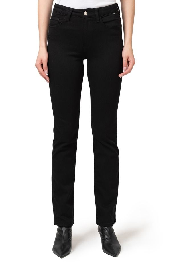 マーヴィ ジーンズ レディース ボトムス デニムパンツ ストレート ハイウエスト Mavi Jeans Kendra High Waistraight Leg Jeans BLACK FEATHER