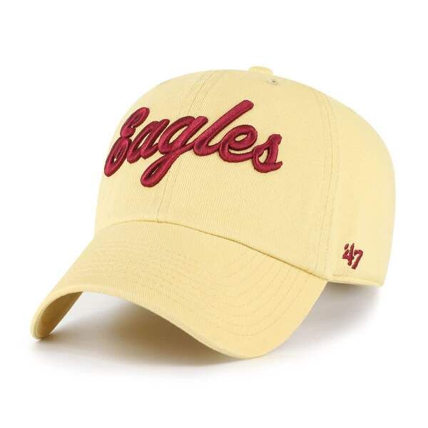フォーティーセブン メンズ アクセサリー 帽子 Mens 47 Light Gold Boston Collegeagles Clean Up Adjustable Hat Gold ゴールド 9,360円