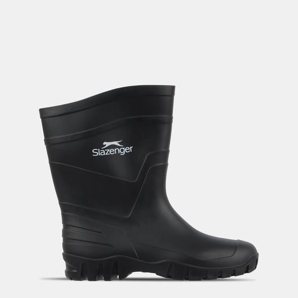 スラセンジャー メンズ シューズ ブーツ・レインブーツ Slazenger Half Wellies Mens Black ブラック