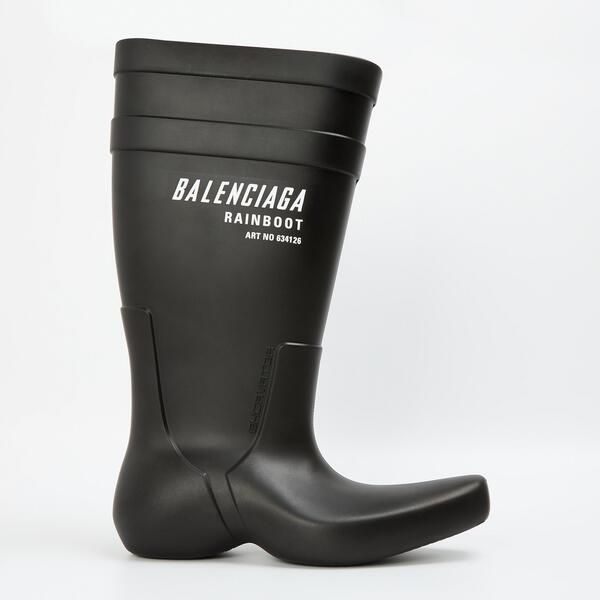 バレンシアガ メンズ シューズ ブーツ・レインブーツ Balenciaga Mens Muck Yard Boots Black ブラック