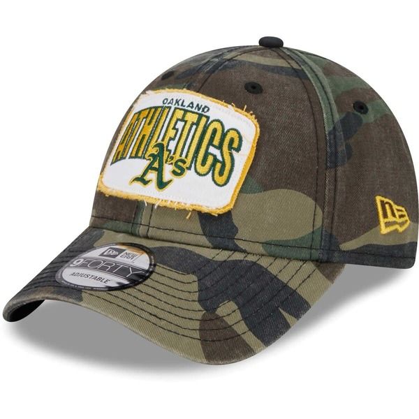 ニューエラ メンズ アクセサリー 帽子 Mens New Era Camoakland Athletics Gameday 9FORTY Adjustable Hat Camo