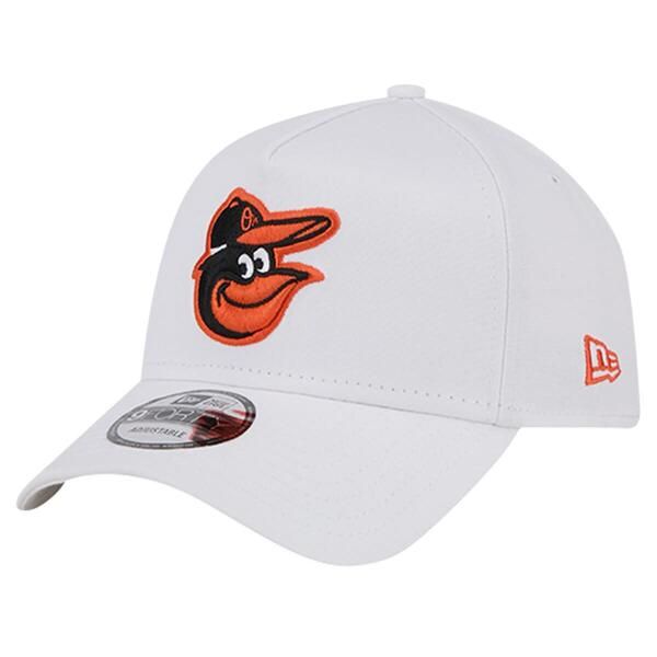 ニューエラ メンズ アクセサリー 帽子 Mens New Era White Baltimore Orioles TC AFrame 9FORTY Adjustable Hat White ホワイト 9,360円