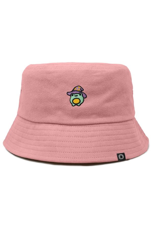 ダリックス レディース アクセサリー 帽子 Dalix Sorcerer Frog Bucket Hat Peach Melba ピーチ