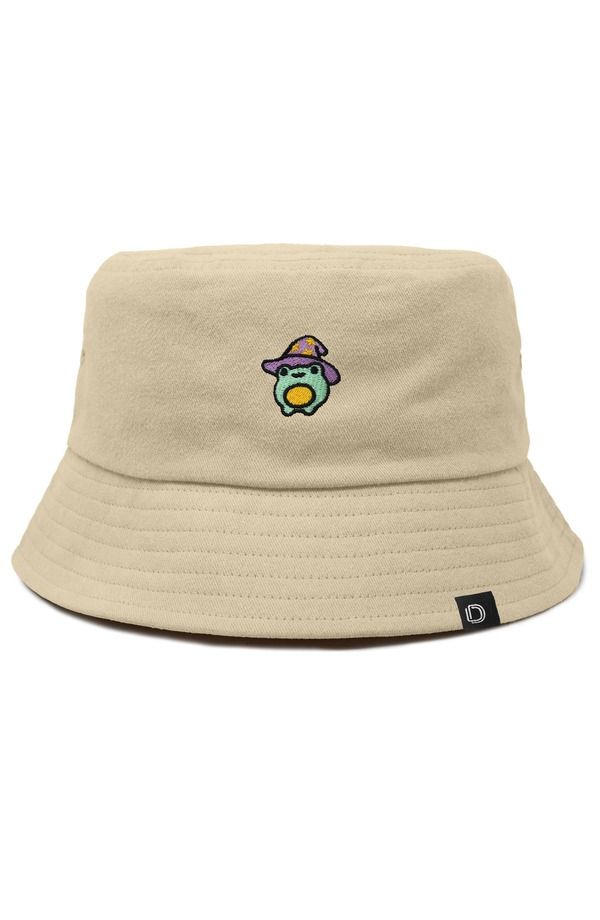 ダリックス レディース アクセサリー 帽子 Dalix Sorcerer Frog Bucket Hat Sesame Beige ベージュ
