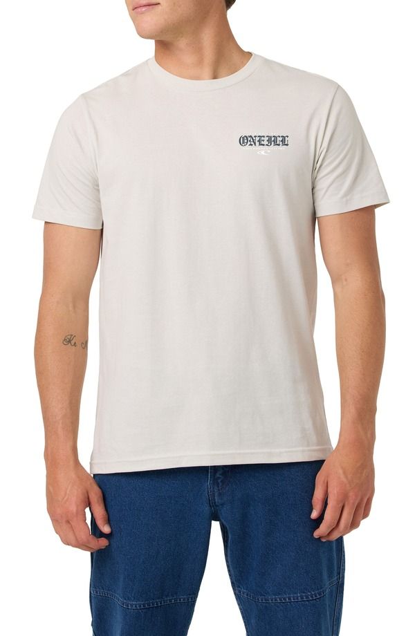 オニール メンズ トップス Tシャツ グラフィック ONeill Isolate Classic Graphic TShirt FOG