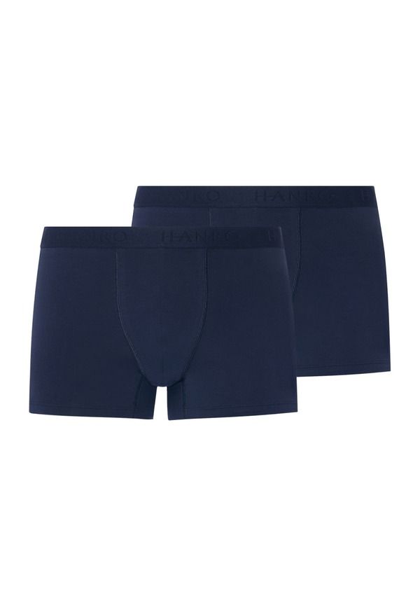 ハンロ メンズ アンダーウェア ボクサーパンツ コットン Hanro Cotton Essentials 2Pack Cotton Boxer Briefs Deep Navy Deep ネイビー