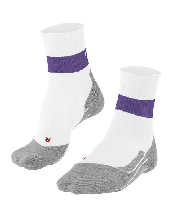 ファルケ レディース アンダーウェア 靴下 Falke RU Compression Stabilizing Running Socks White ホワイト