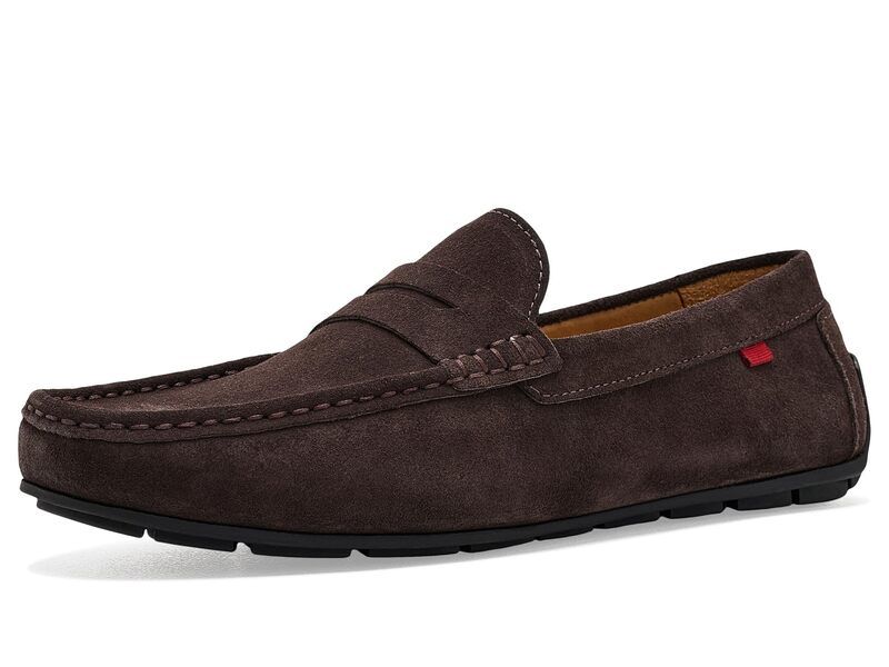 マークジョセフニューヨーク メンズ シューズ スリッポン・ローファー Marc Joseph New York West Village Penny Loafers Brown Suede ブラウン