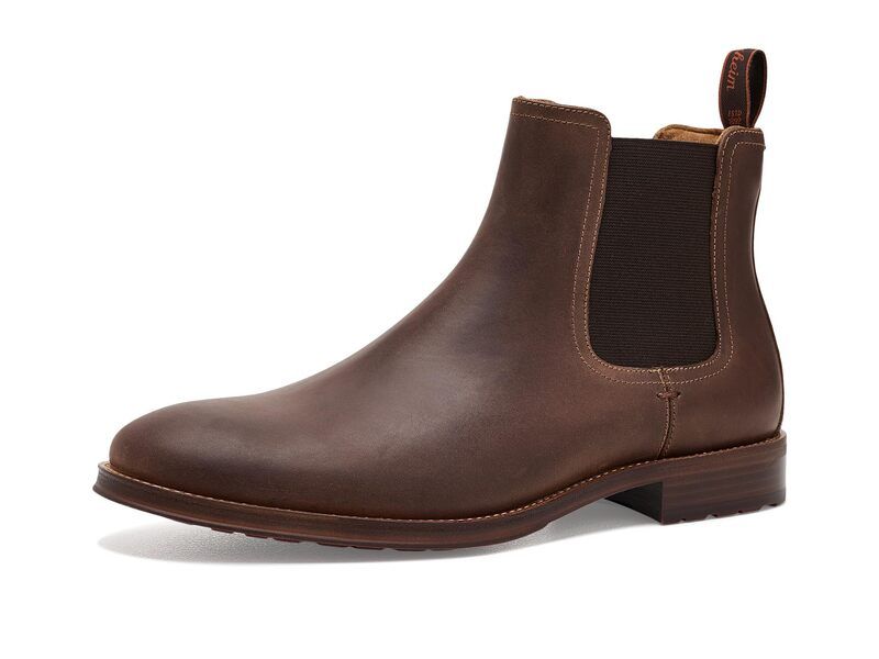フローシャイム メンズ シューズ ブーツ・レインブーツ チェルシーブーツ チェルシー Florsheim Rucci Lug Plain Toe Chelsea Boots Brown Crazy H