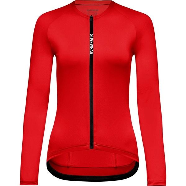 ゴアウェア レディース トップス シャツ ジャージー 長袖 GOREWEAR Spinshift LongSleeve Jersey Womens Lab Red レッド