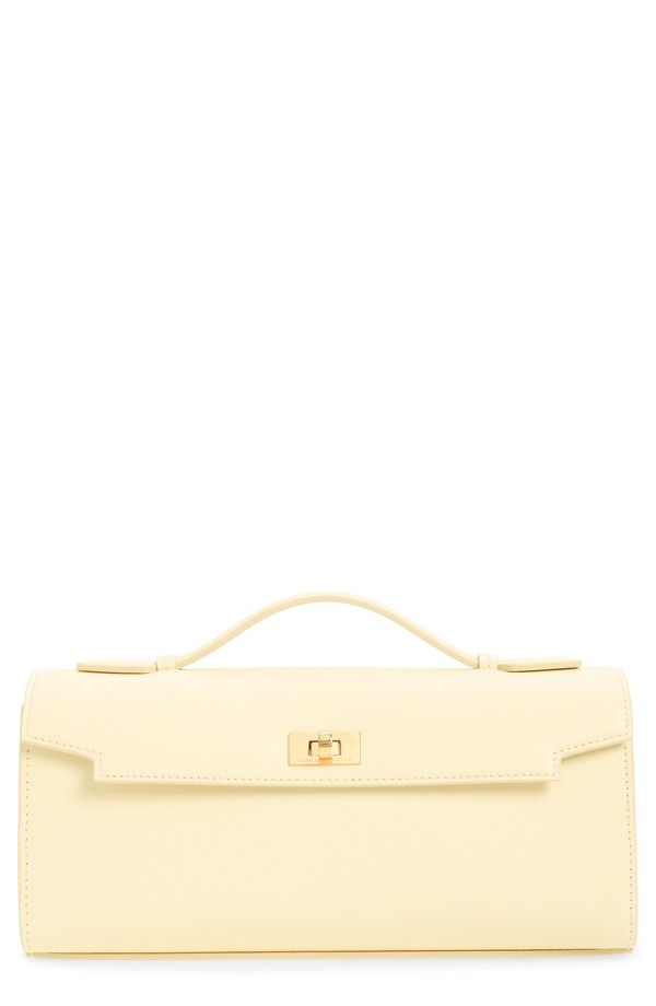 アニヤハインドマーチ レディース バッグ レザー Anya Hindmarch Mortimer Leather Clutch BUTTER