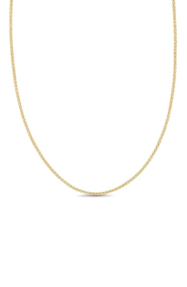 ボニー レヴィ レディース アクセサリー ネックレス・チョーカー レース Bony Levy 14K Gold Wheat Chainecklace 35mm 14KY ゴールド
