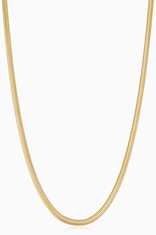 オラディナ レディース アクセサリー ネックレス・チョーカー レース Oradina 14K Yellow Gold Snake Charmer Chainecklace Yellow Gold イエ