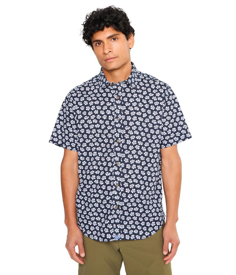 アンタックイット メンズ トップス シャツ レギュラーフィット プリント コットン Untuckit Morningside Short Sleeve Cotton Print Regular Fit 23,214円