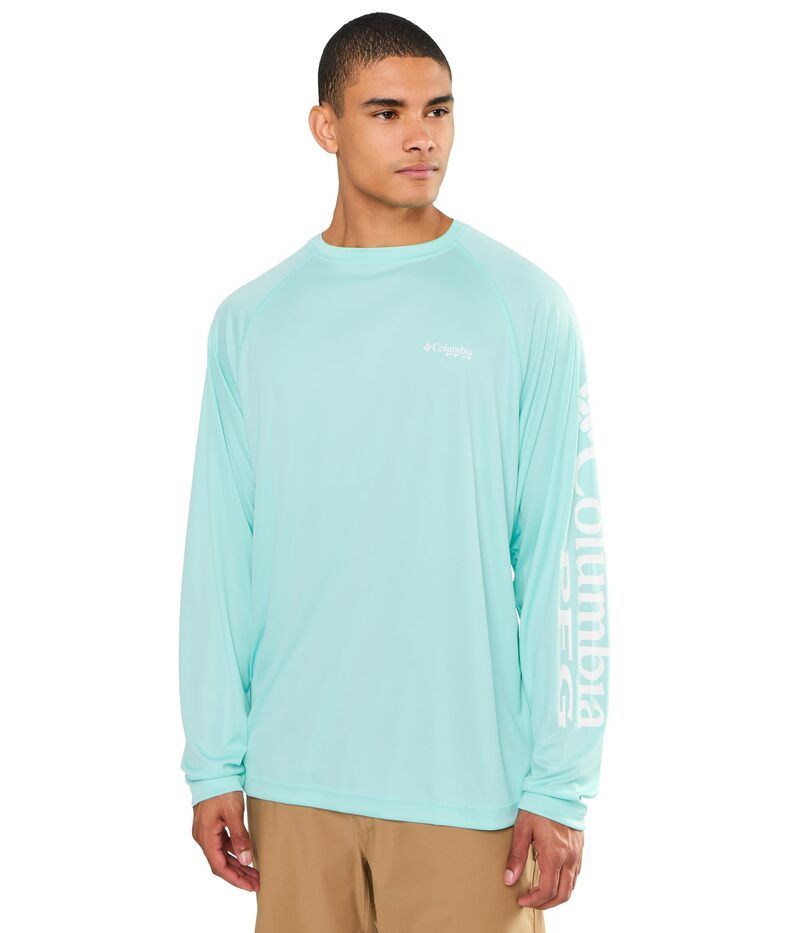 コロンビア メンズ トップス シャツ Columbia PFG Terminal Tackle Long Sleeve Shirt Gulf StreamWhi