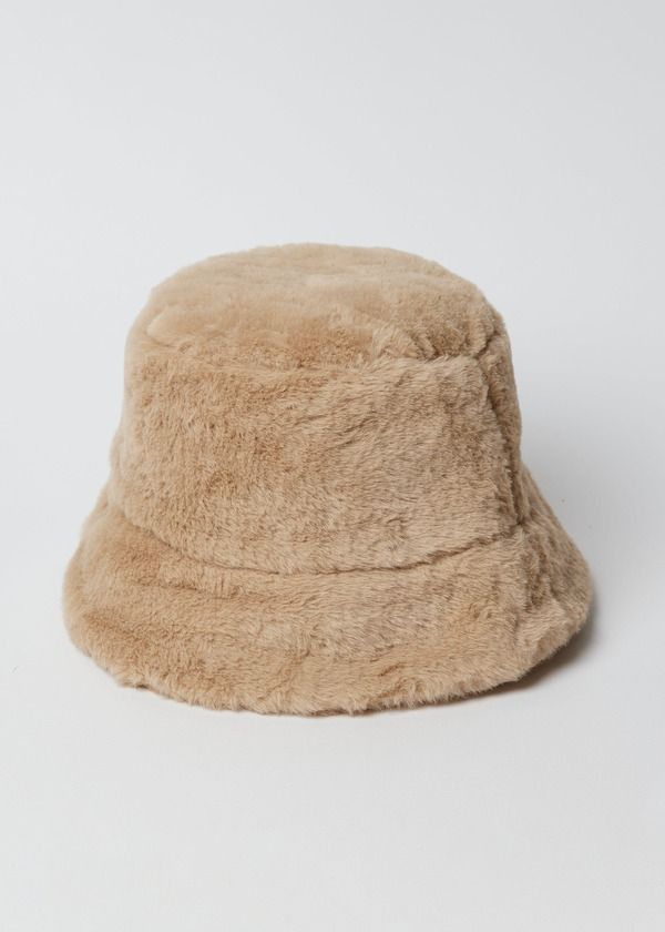 ハットアタック レディース アクセサリー 帽子 Hattack Faux Fur Bucket Hatan タン 23,532円