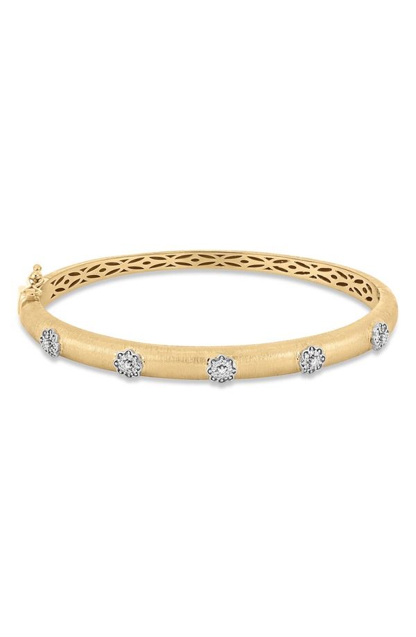 ボニー レヴィ レディース アクセサリー ブレスレット・バングル・アンクレット Bony Levy 18K Gold El Mar Diamond Bangle Bracelet 18K GOLD ゴ 538,720円