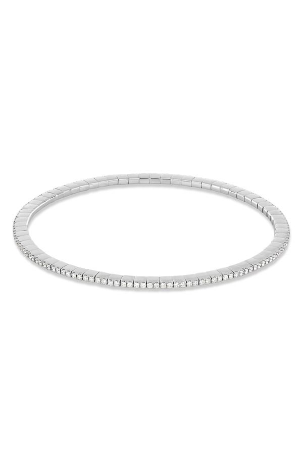 ボニー レヴィ レディース アクセサリー ブレスレット・バングル・アンクレット Bony Levy 18K Gold Bardot Diamond Stretch Bracelet 18K WHITE