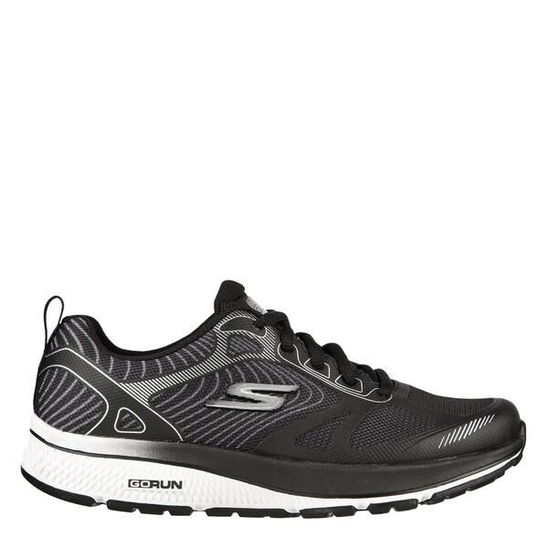 スケッチャーズ レディース シューズ スニーカー Skechers Womenslip On Trainers BlackSilver ブラック