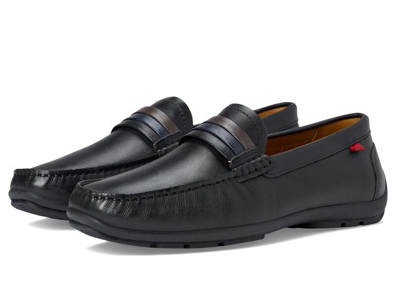 マークジョセフニューヨーク メンズ シューズ スリッポン・ローファー Marc Joseph New York Howard Street Black Napa ブラック